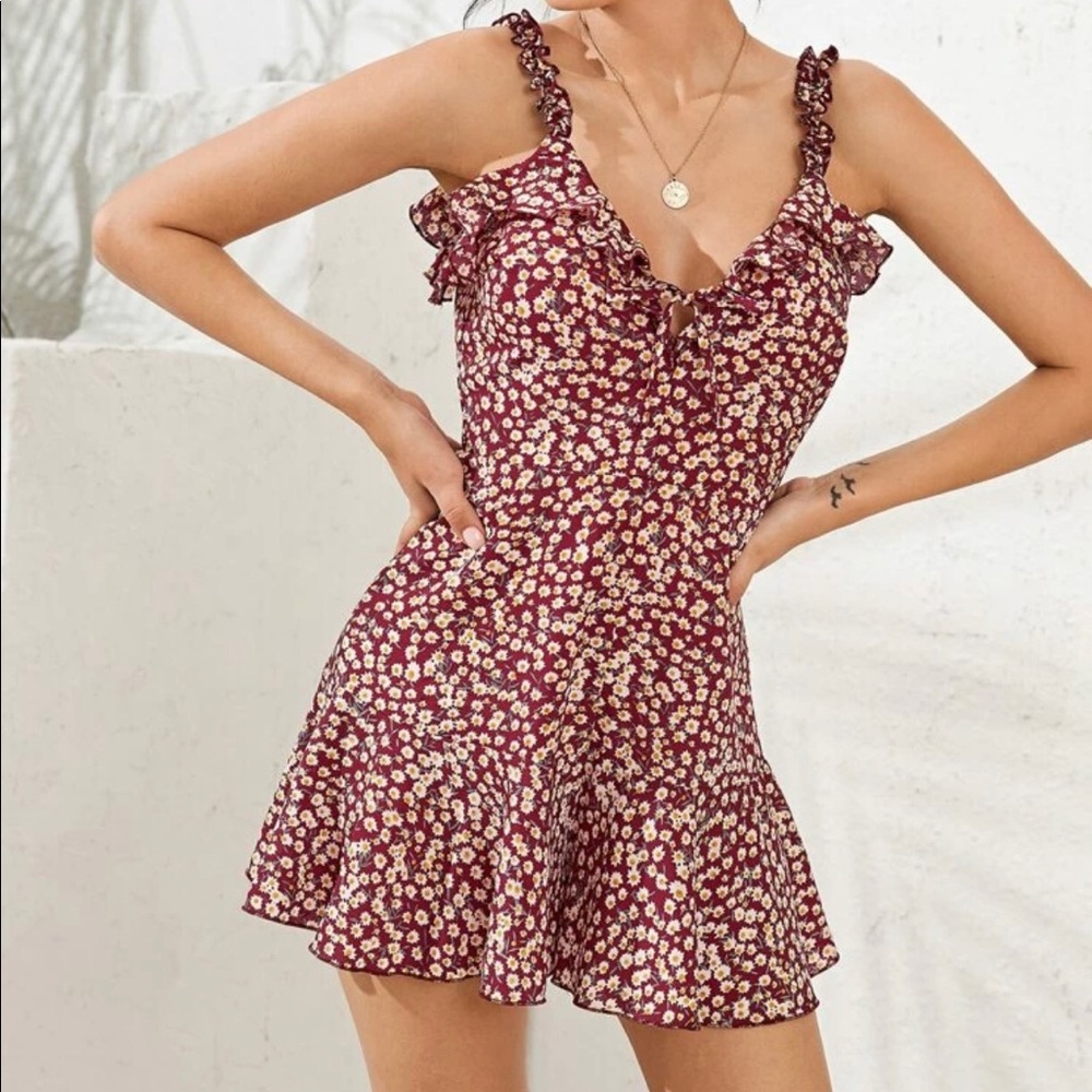 New ruffle romper